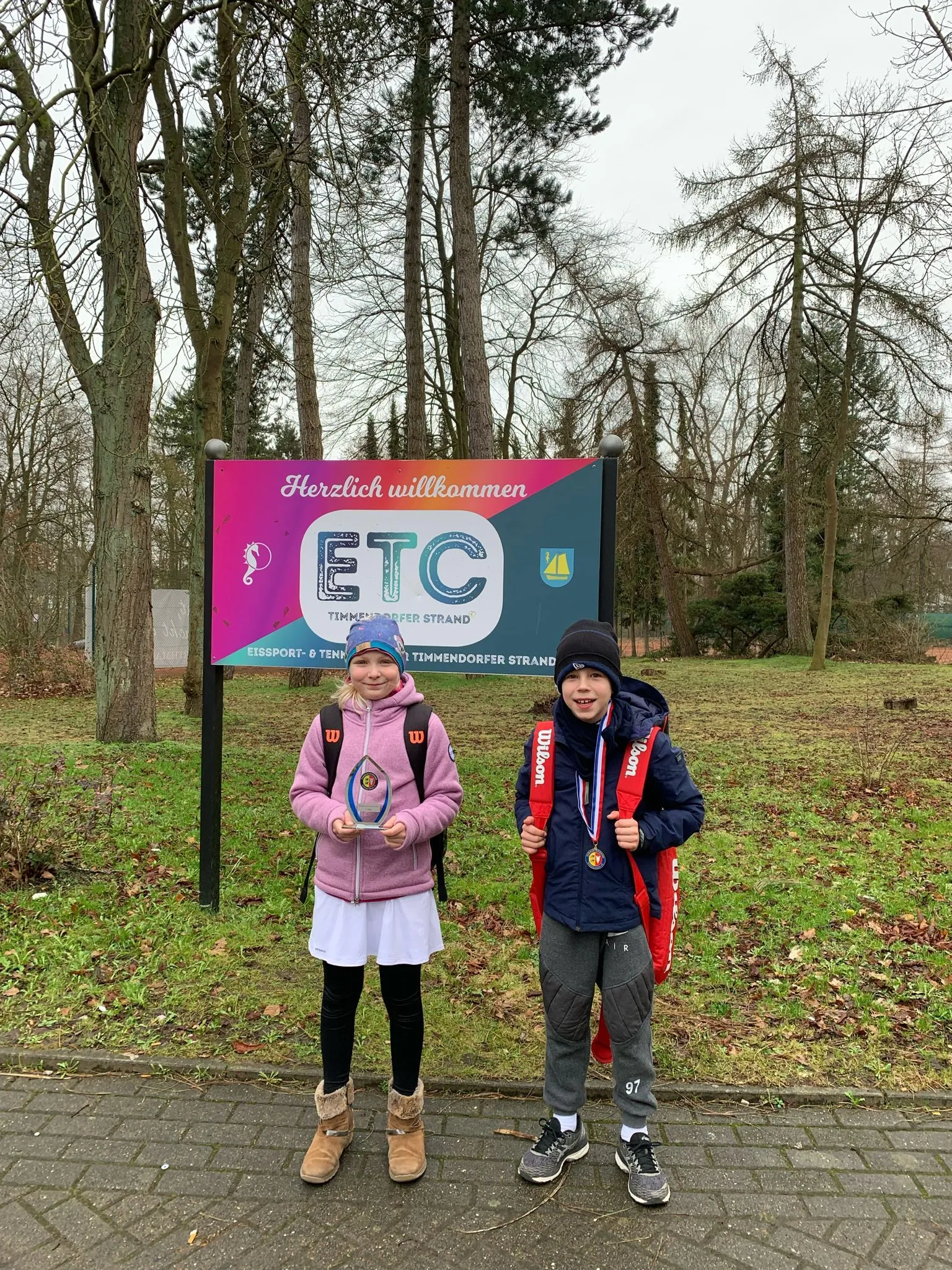 Schwartauer Tenniskids bei den Verbandsmeisterschaften U10